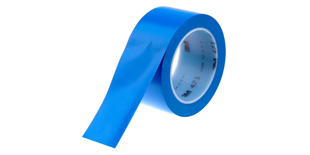 Product image for Vinyl tape 50 mm x 33 mm, blue