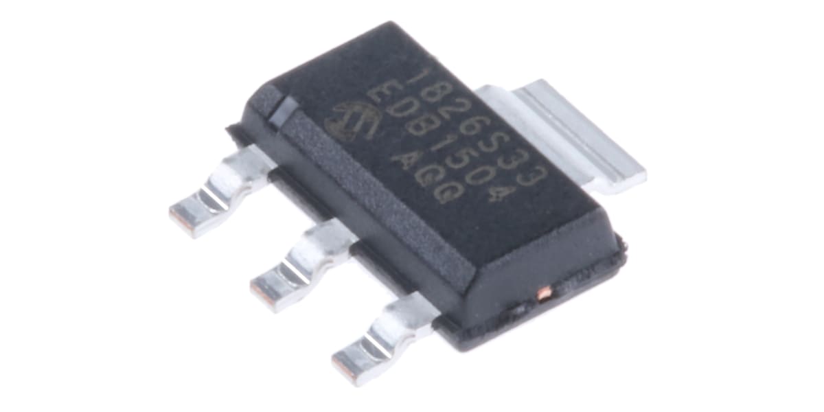 Product image for LDO REGULATOR 1A 3.3V SOT223-3