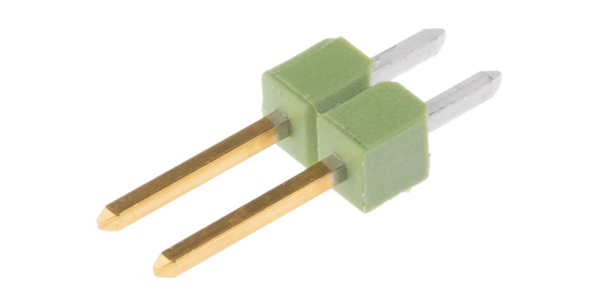 Product image for 2w Single row Straight header gold