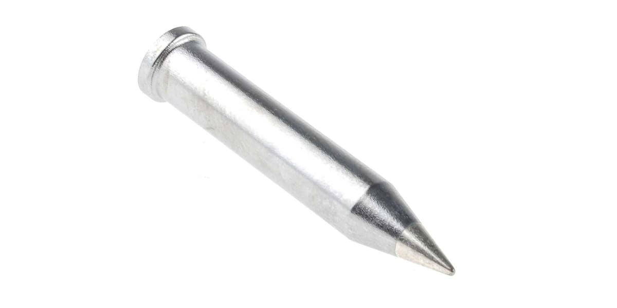 Product image for Weller XT H 0.8 mm Straight Chisel Soldering Iron Tip for use with WP120, WXP120