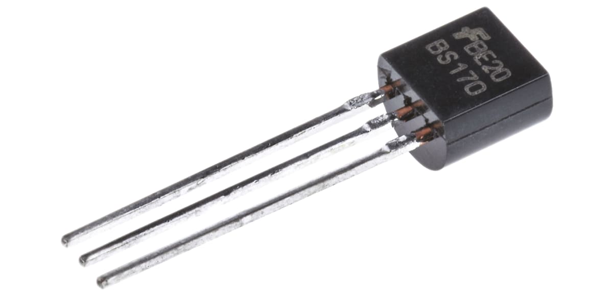 Product image for MOSFET N-CHANNEL 60V 0.5A TO-92