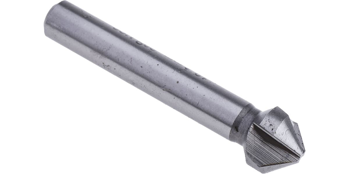 Product image for 90deg 3 flute countersink,12.4mm dia