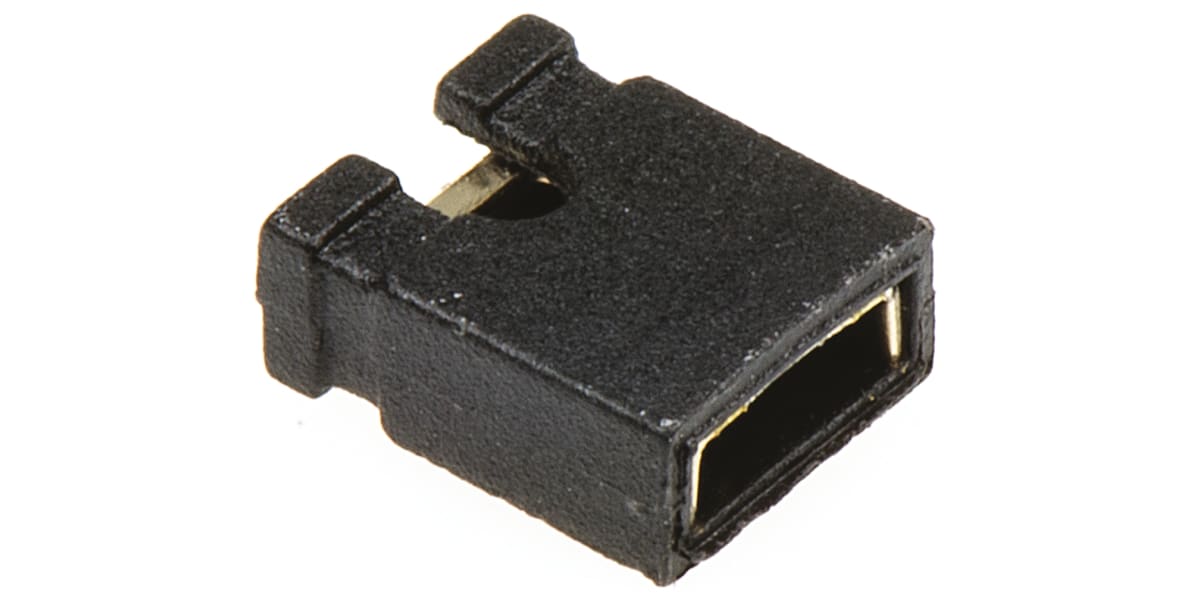 Product image for 2W JUMPER  2.54MM BLACK