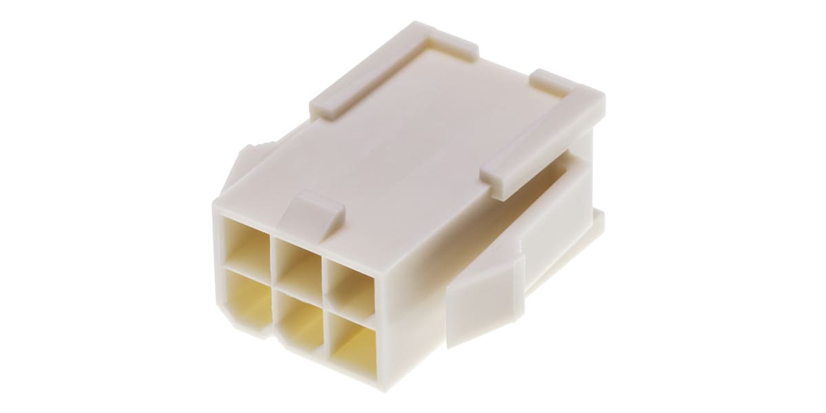 Product image for 4.20mm,housing,MiniFit,plug,DR,6w