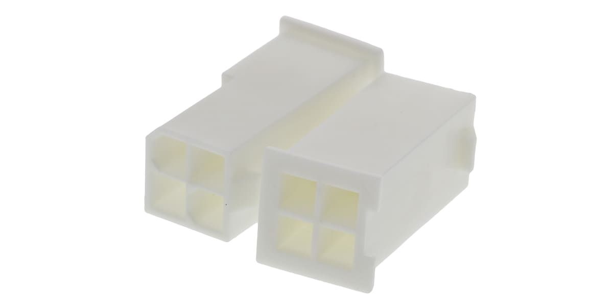 Product image for 4.20mm,housing,MiniFit,plug,nylon,DR,4w