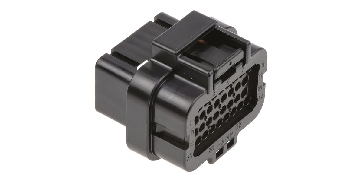 Product image for Superseal 1.0 34 way plug housing, 4 row