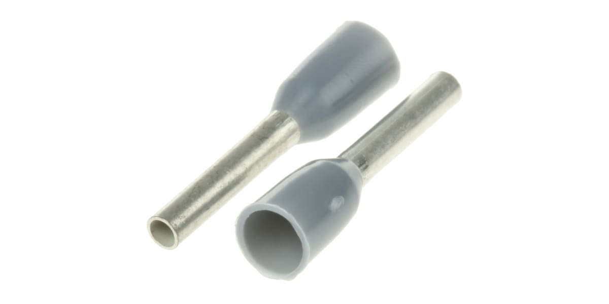 Product image for CRIMP,TUBULAR END SLEEVE,GREY,0.75MM2