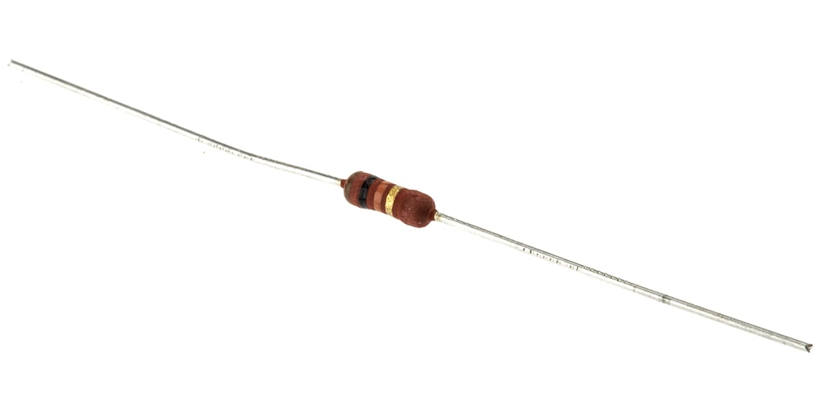 Product image for PR01 Resistor, A/P,AXL,1W,5%,10K