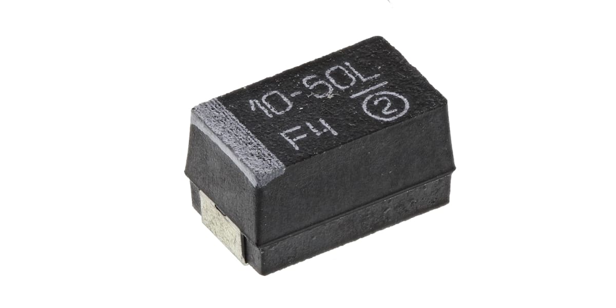 Product image for Capacitor Tantalum SMT TR3E 50V 10uF