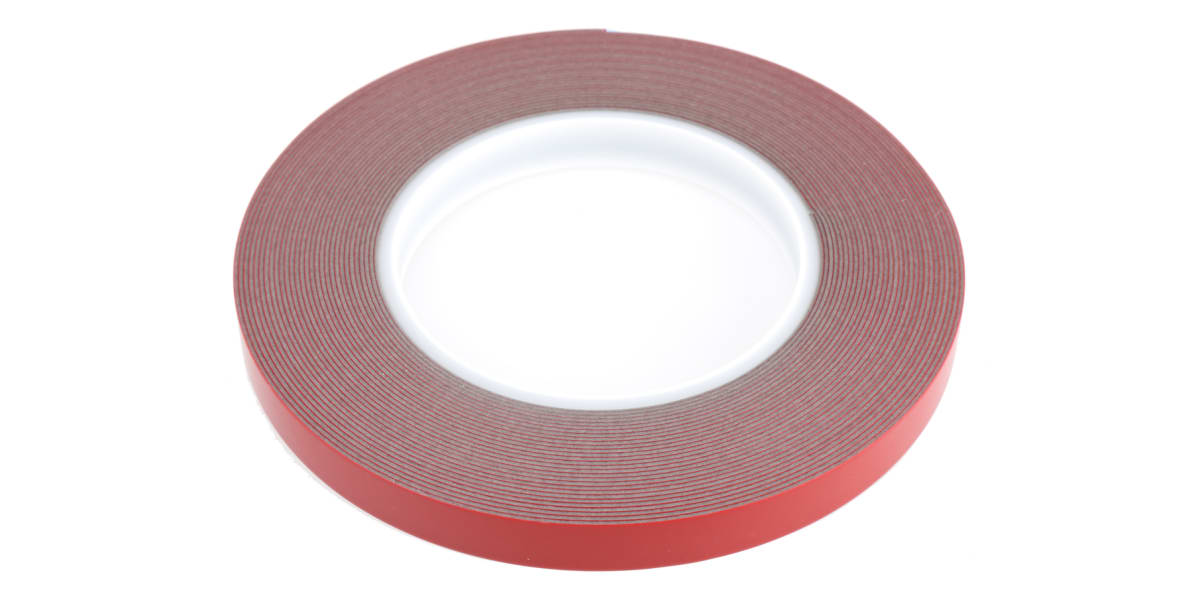 Product image for HI-BOND D/S GRY A/FOAM TAPE 0.8X12MMX10M