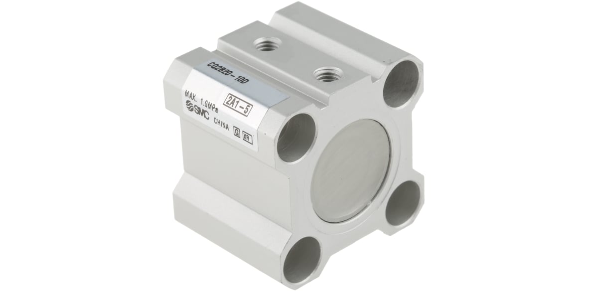 Product image for CYLINDER 20 X 10 DOUBLE ACTING