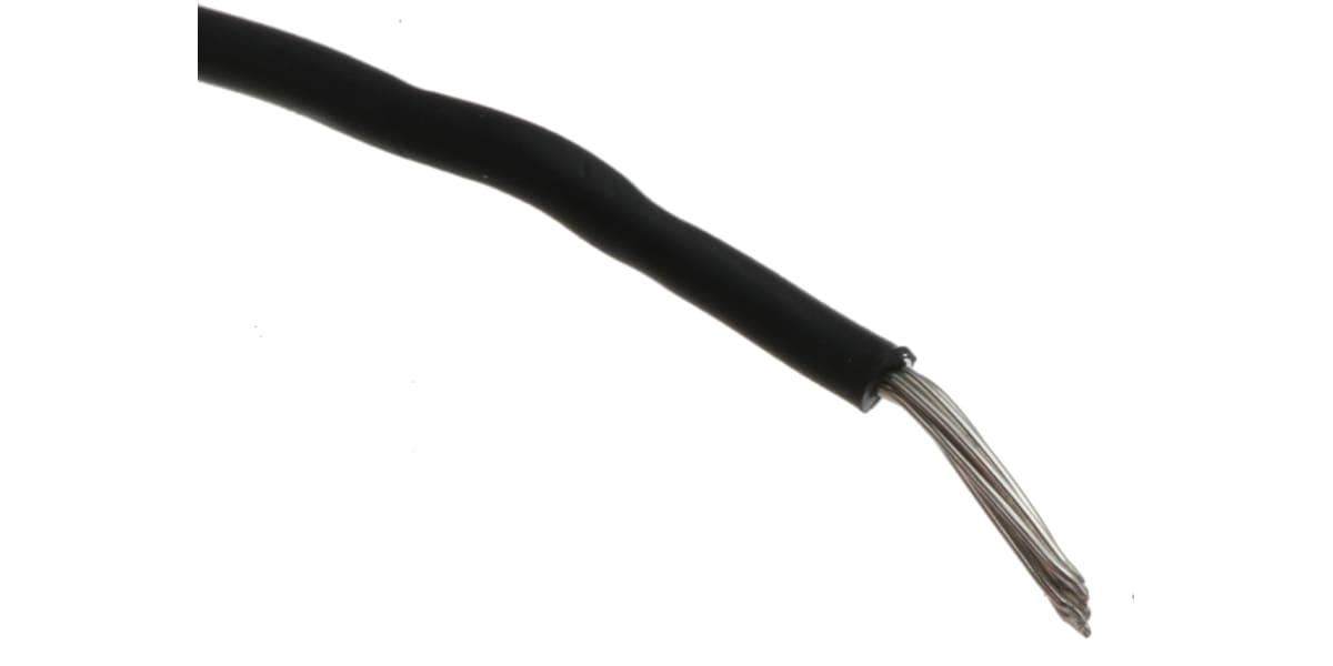 Product image for EcoWire 24AWG 600V UL11028 Black 30m