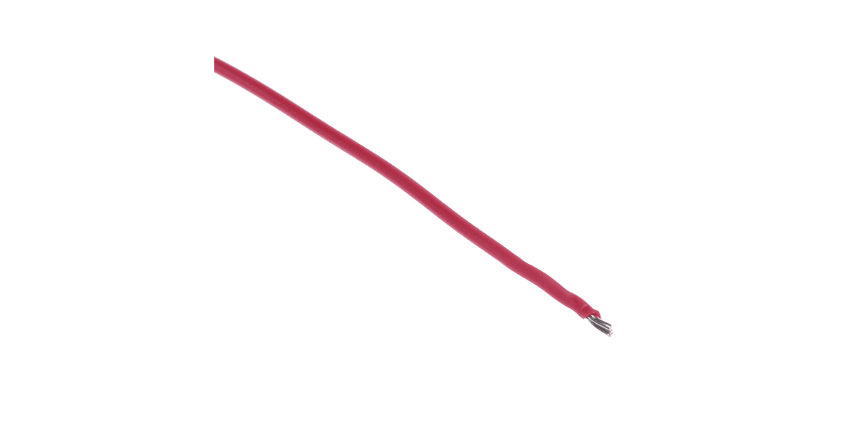 Product image for ECOWIRE 22AWG 600V UL11028 RED 30M