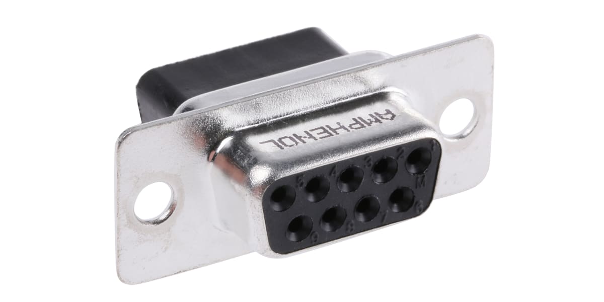 Product image for CRIMP D-SUB HOUSING 9WAY RECEPTACLE