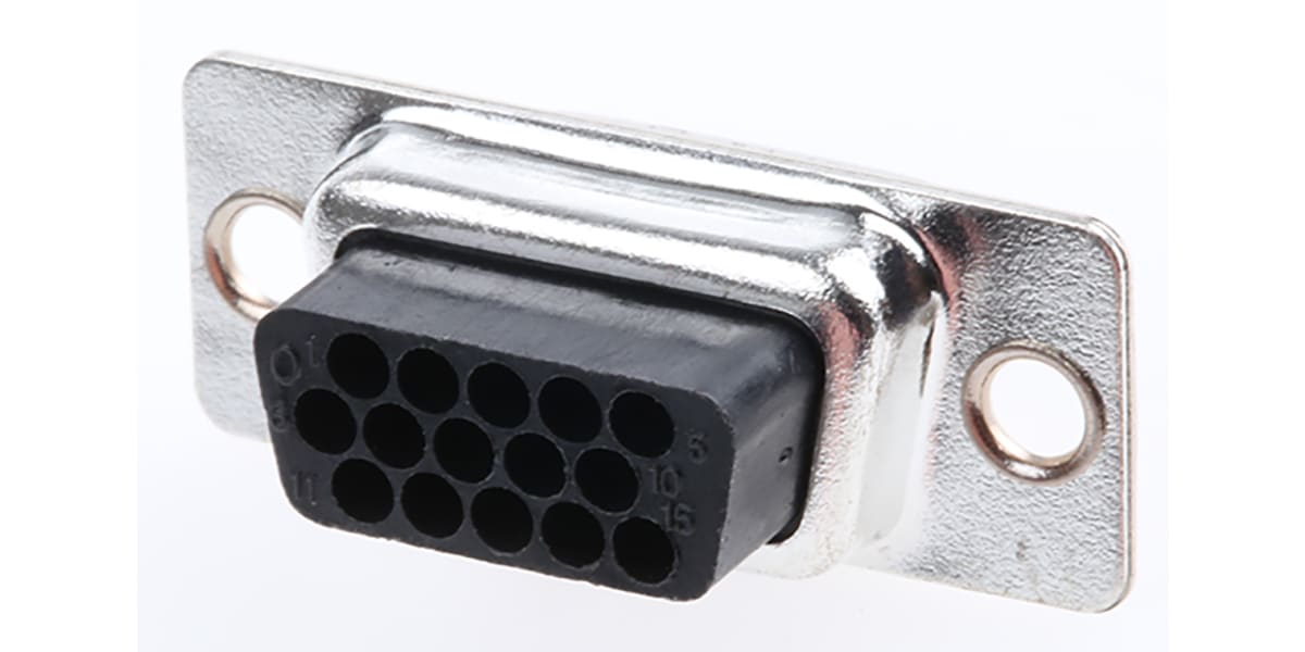 Product image for HD CRIMP CONNECTOR FOR 15-PIN F