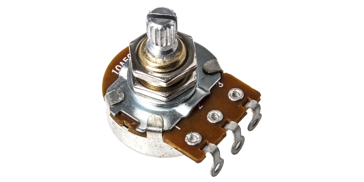 Product image for 24 mm Guitar Potentiometer, knurled,500K