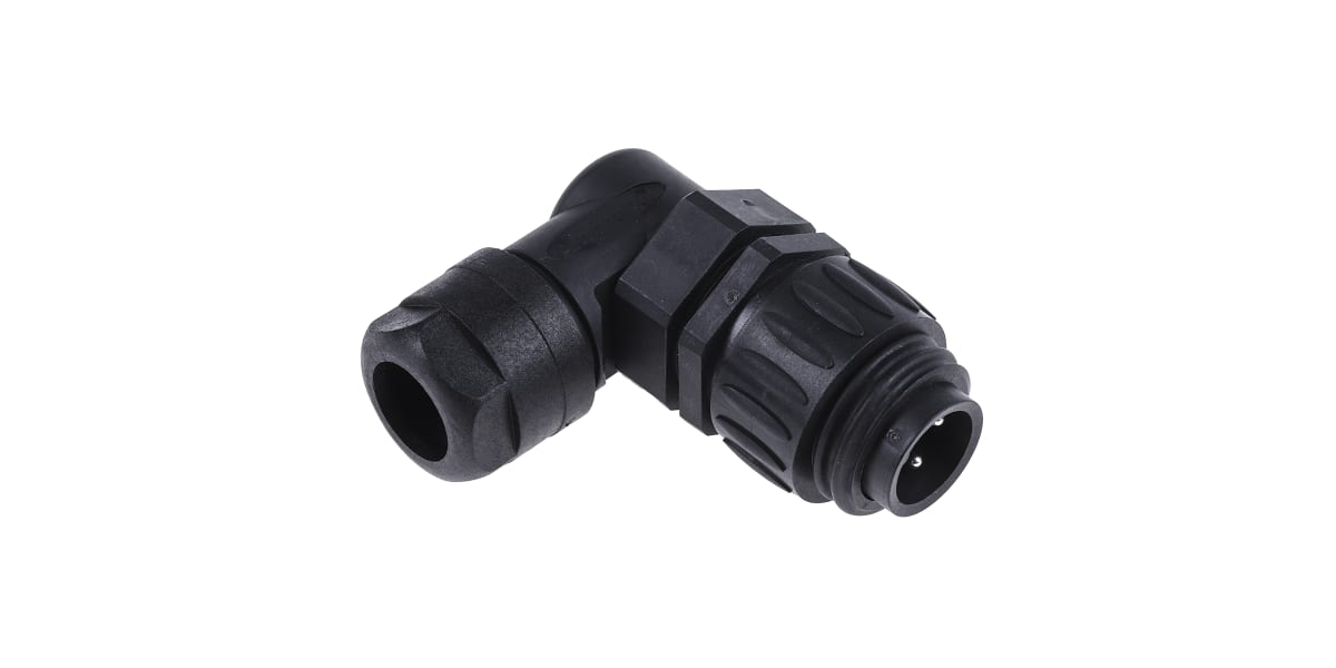 Product image for RA cable connector male screw 3+PE