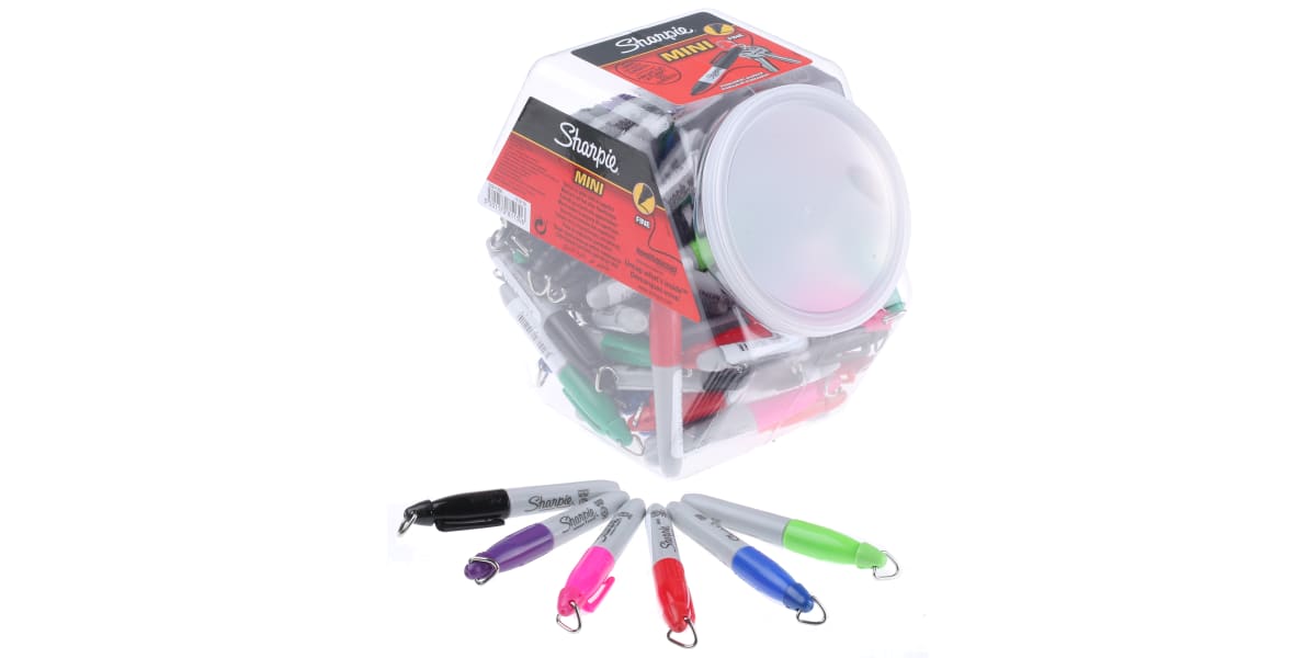 Product image for SHARPIE MINI CANNISTER X72 ASSORTED