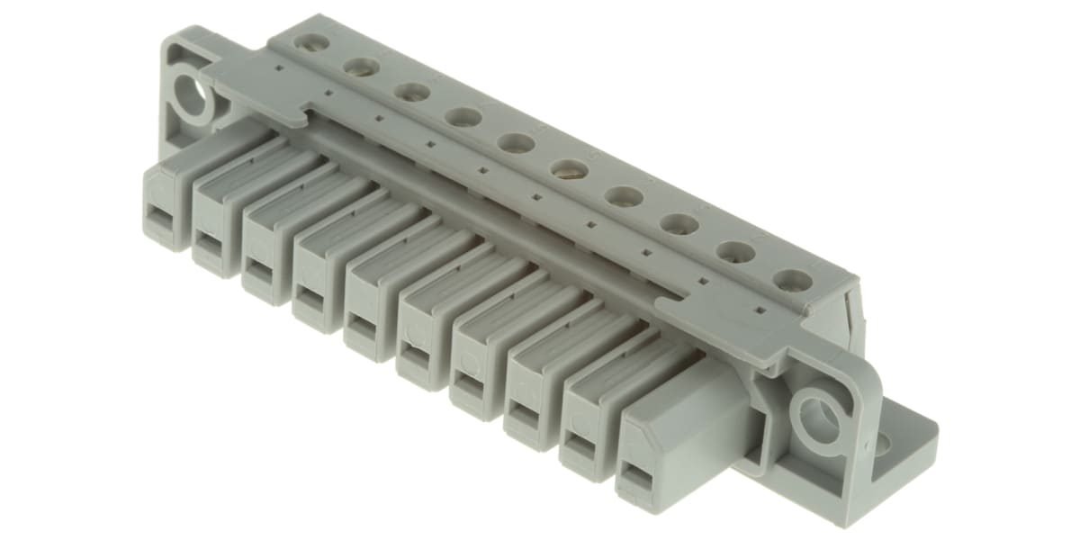 Product image for 10 POSITION SCREW CONNECTION SOCKET