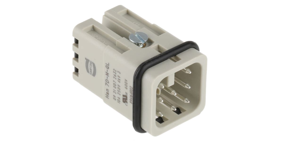 Product image for Han 7D Male Quick Lock Connector