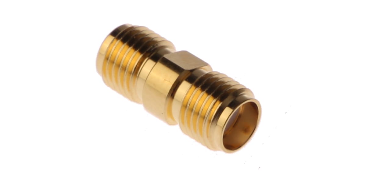 Product image for SMA RF COAXIAL ADAPTOR, JACK-JACK,50 OHM