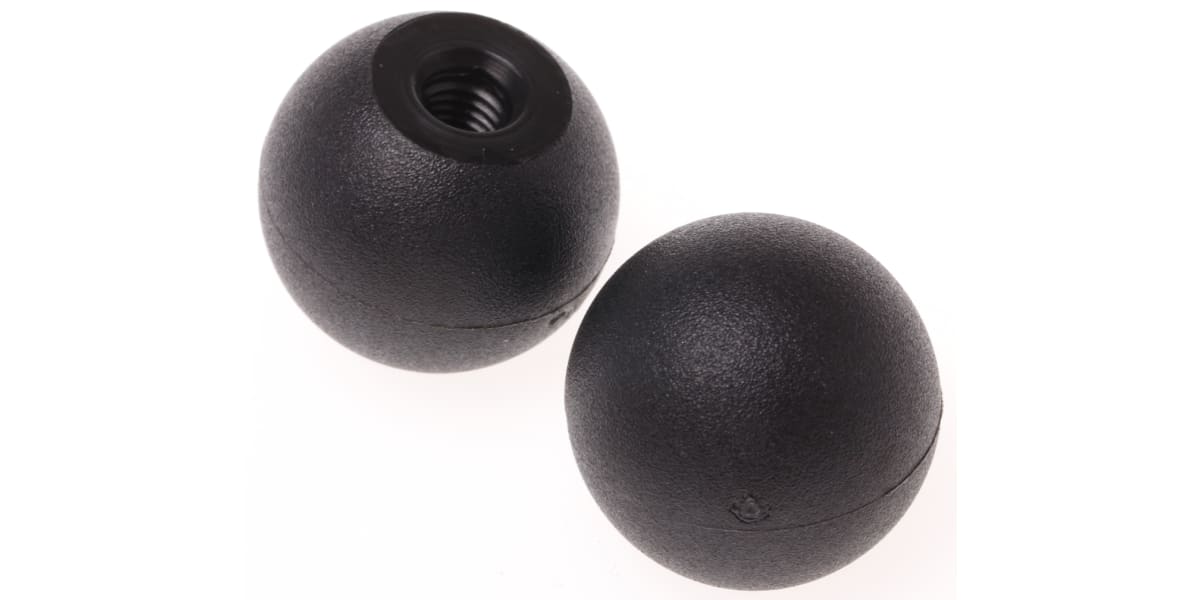 Product image for Threaded Ball Knob,M6x25mm dia.