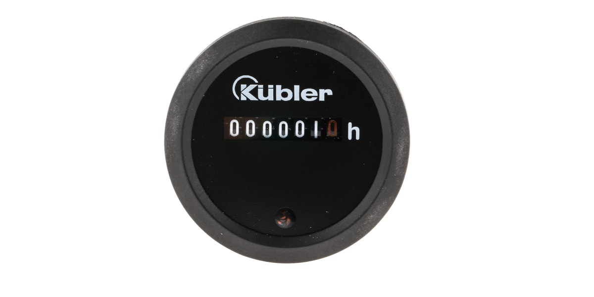 Product image for ROUND HOUR METER 10-80VDC