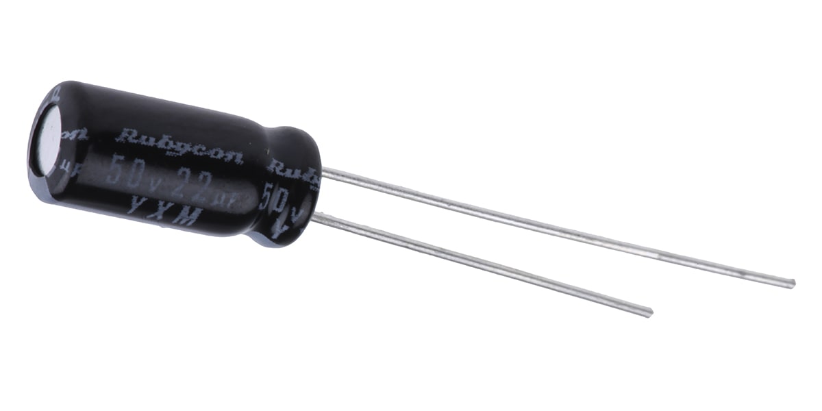 Product image for CAPACITOR AL 105DEG 22UF 50V 5X11