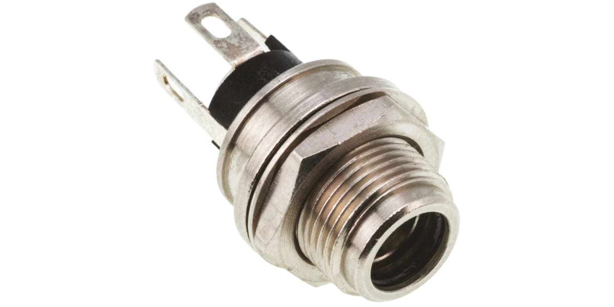 Product image for IP68 2.5MM DC POWER SOCKET - SOLDER LUG