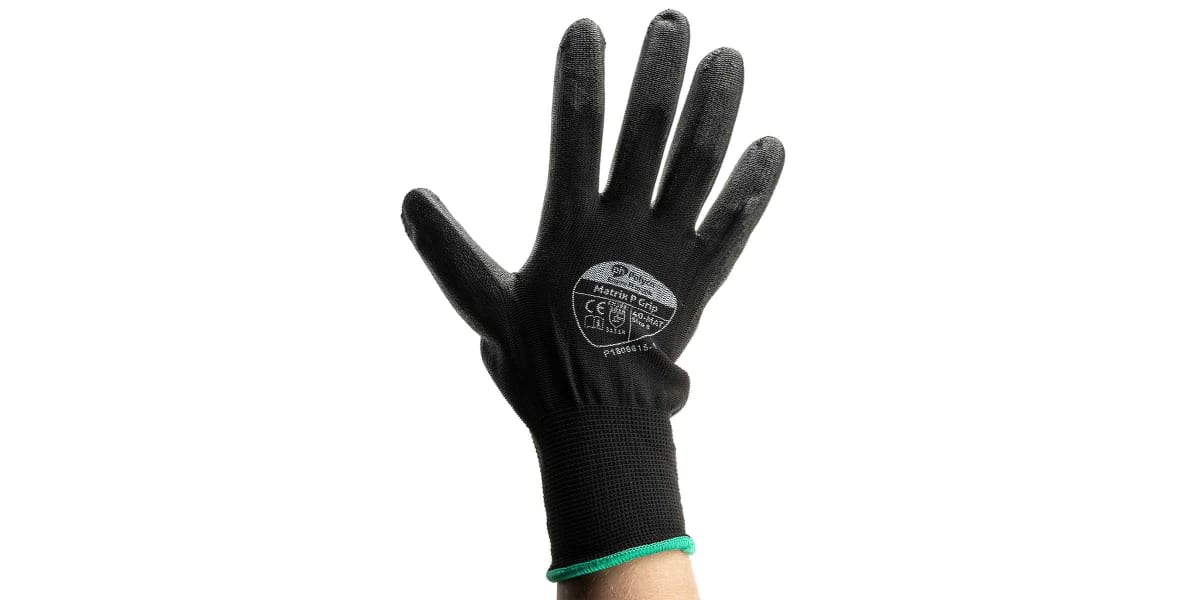 Product image for MATRIX P GRIP P/C GLOVES SIZE 8, 5 PRS