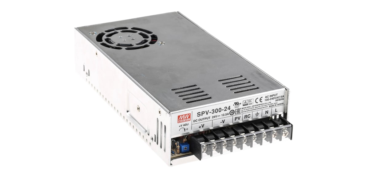 Product image for Power Supply,Switch Mode,24V,12.5A,300W