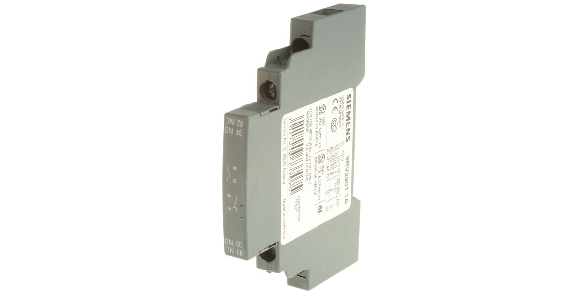 Product image for Lateral auxiliary switch 1no + 1nc