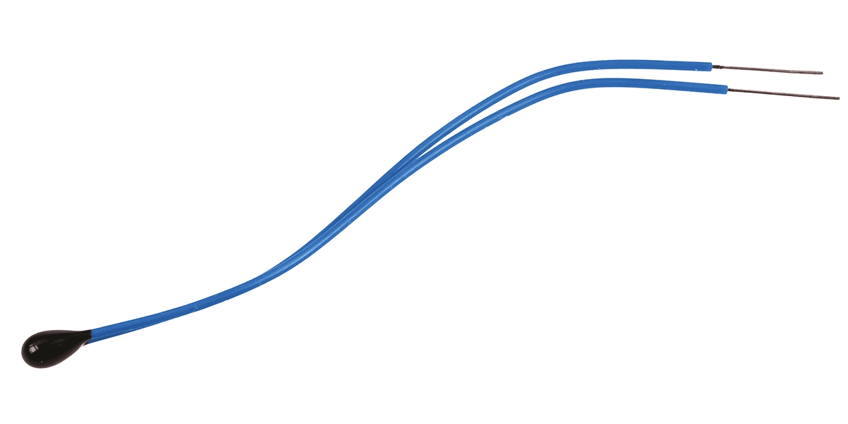 Product image for NTC EPOXY BEAD THERMISTOR, LEADED, 10K