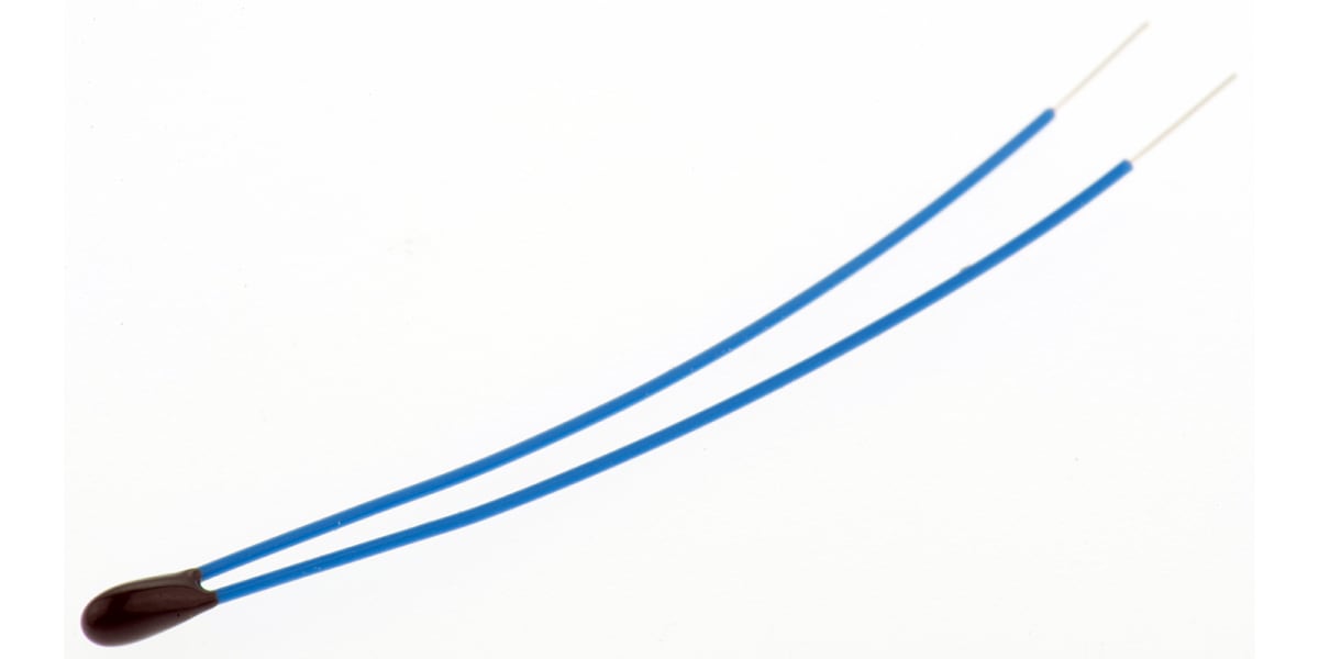 Product image for NTC EPOXY BEAD THERMISTOR, LEADED, 10K