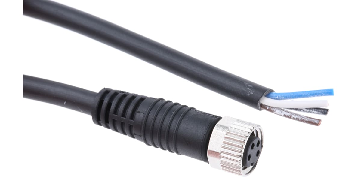 Product image for Female cable connector M8 x 1 4-way