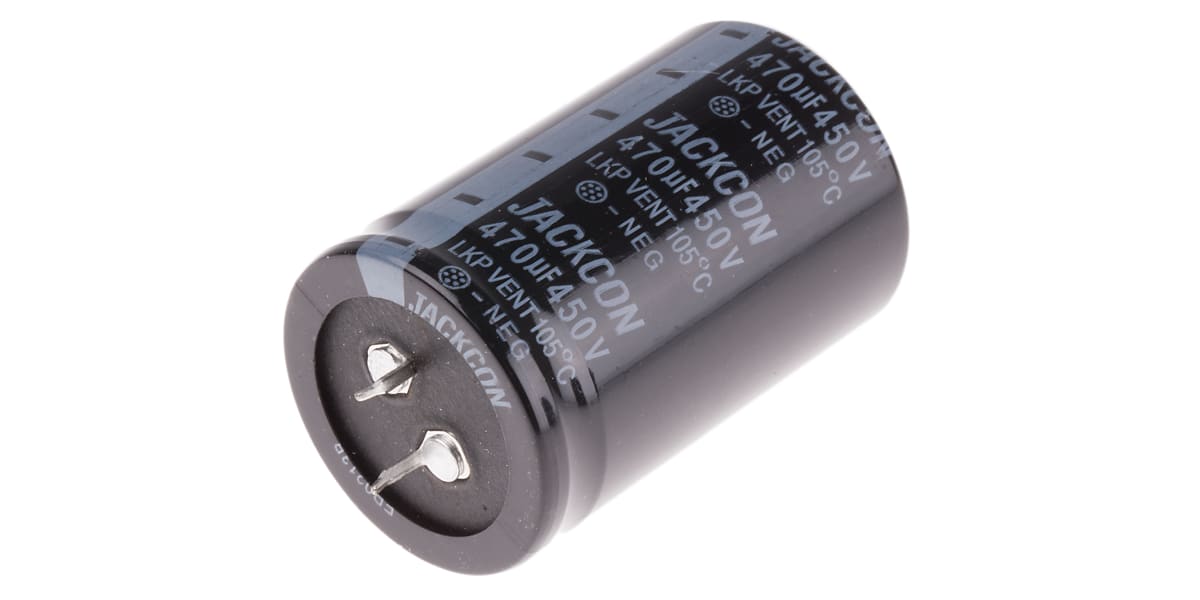 Product image for Snap in AL cap 470uF 450V