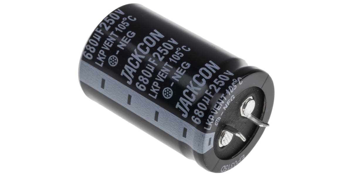 Product image for Snap in AL cap 680uF 250V