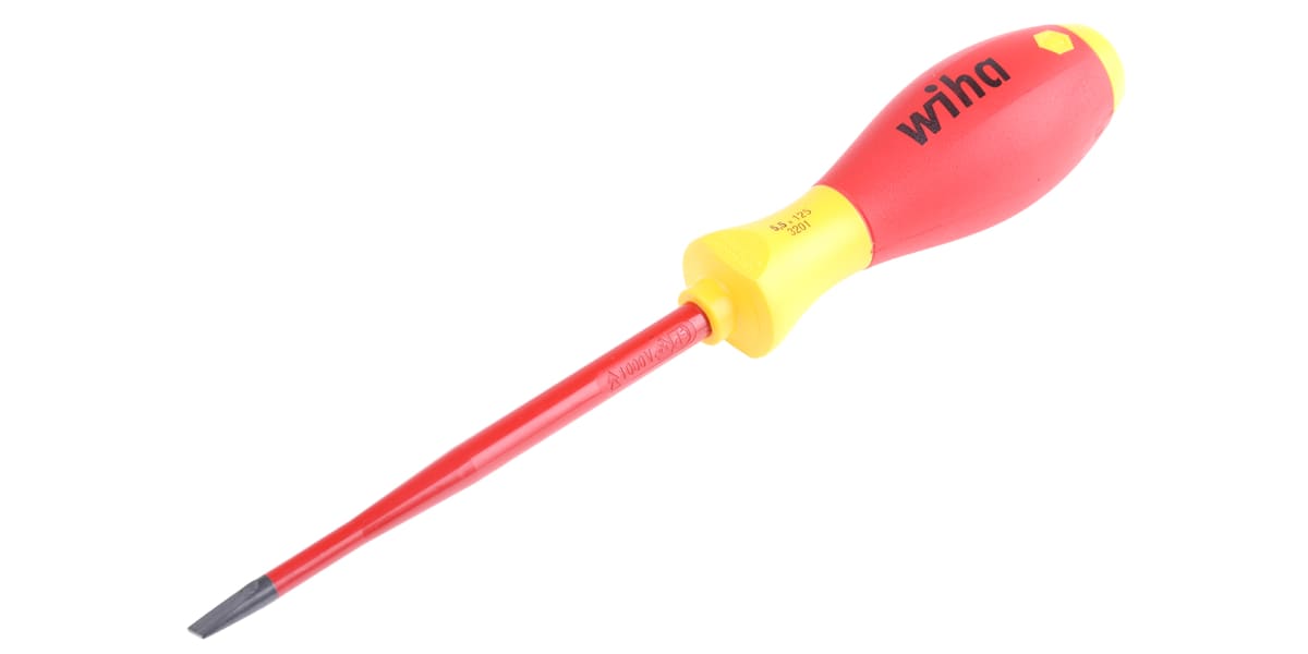 Product image for VDE Elect.Screwdr. SlimFix slotted 5,5mm