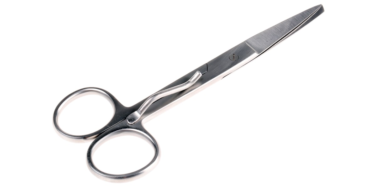 Product image for LABORATORY SCISSOR WITH CLIP 5"