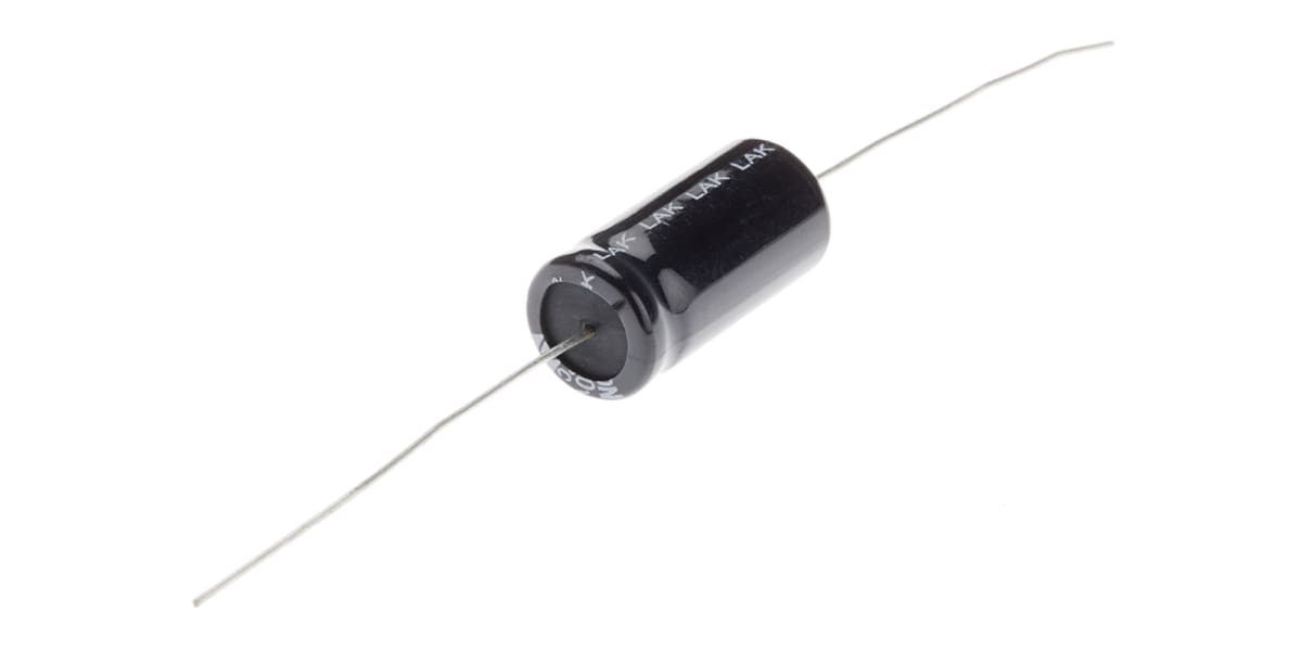 Product image for Axial AL cap, 10uF, 160V