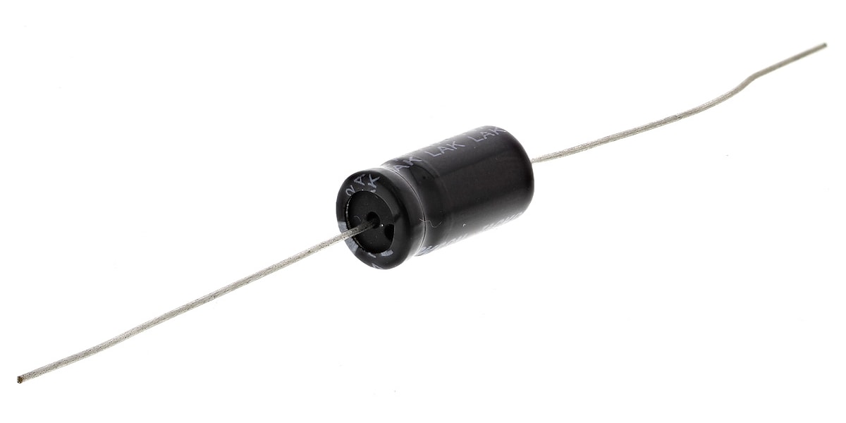 Product image for Axial AL cap, 470uF, 16V