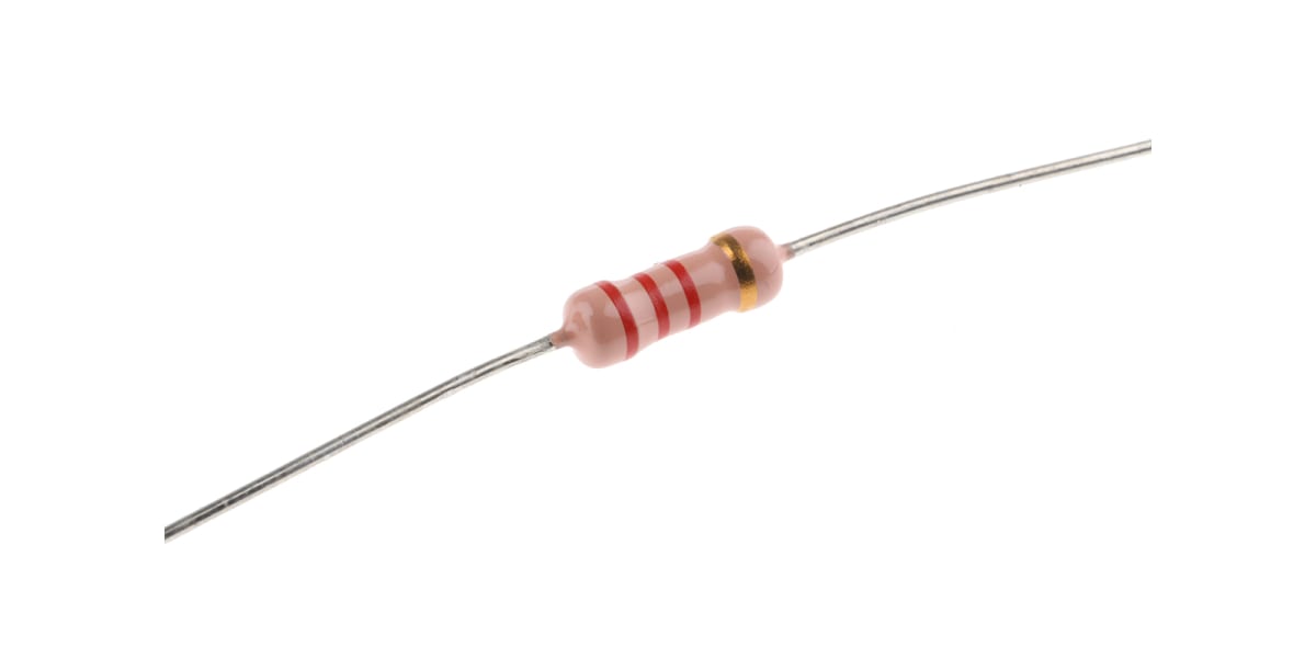 Product image for Carbon Resistor, 1W ,5%, 2k2