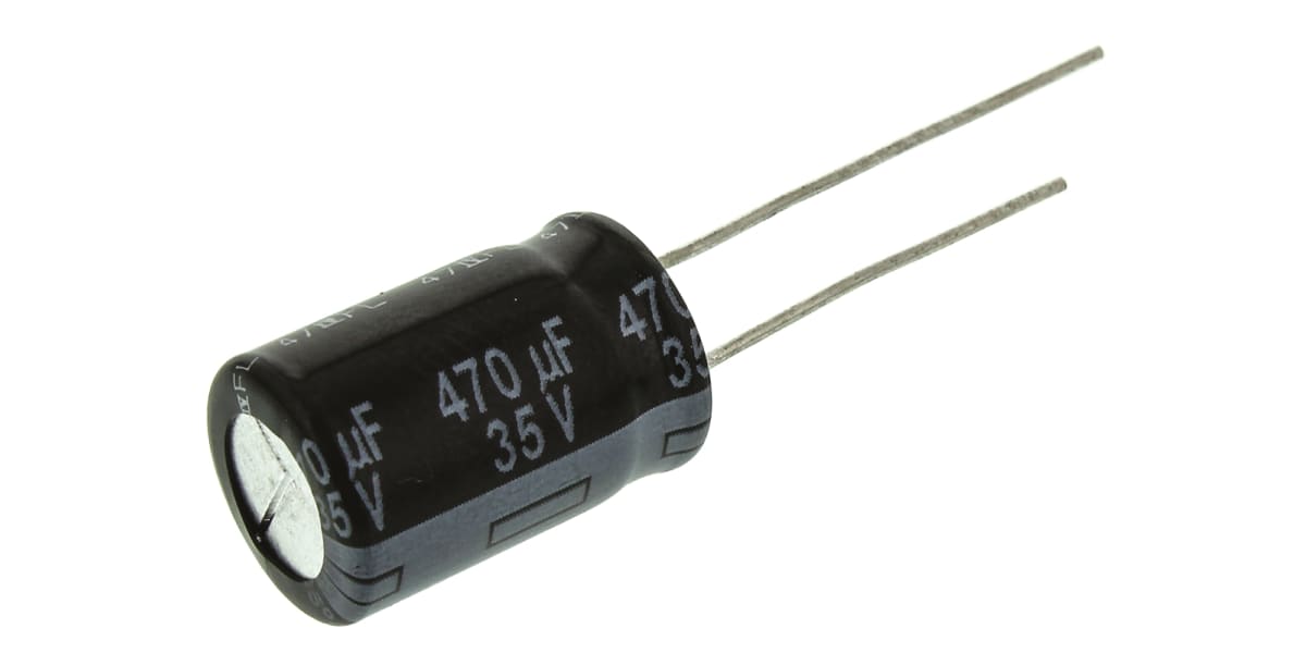 Product image for Capacitor Al FR 470uF 35V 10x16