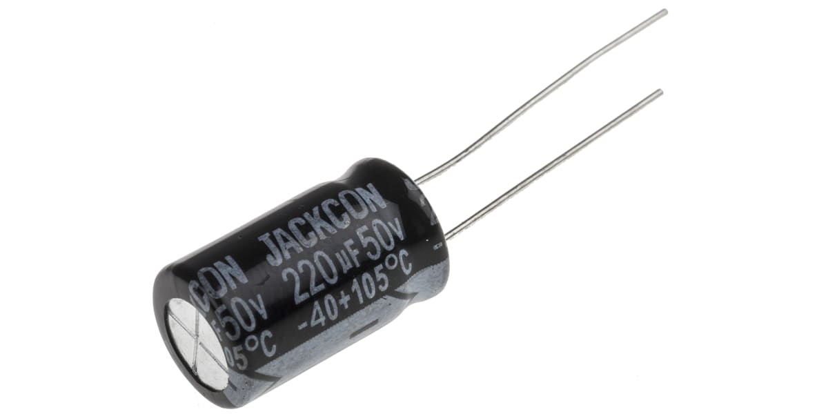 Product image for RADIAL ALUM CAP, 220UF, 50V, 10X17