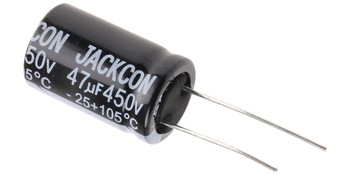 Product image for Radial alum cap, 47uF, 450V, 16x26