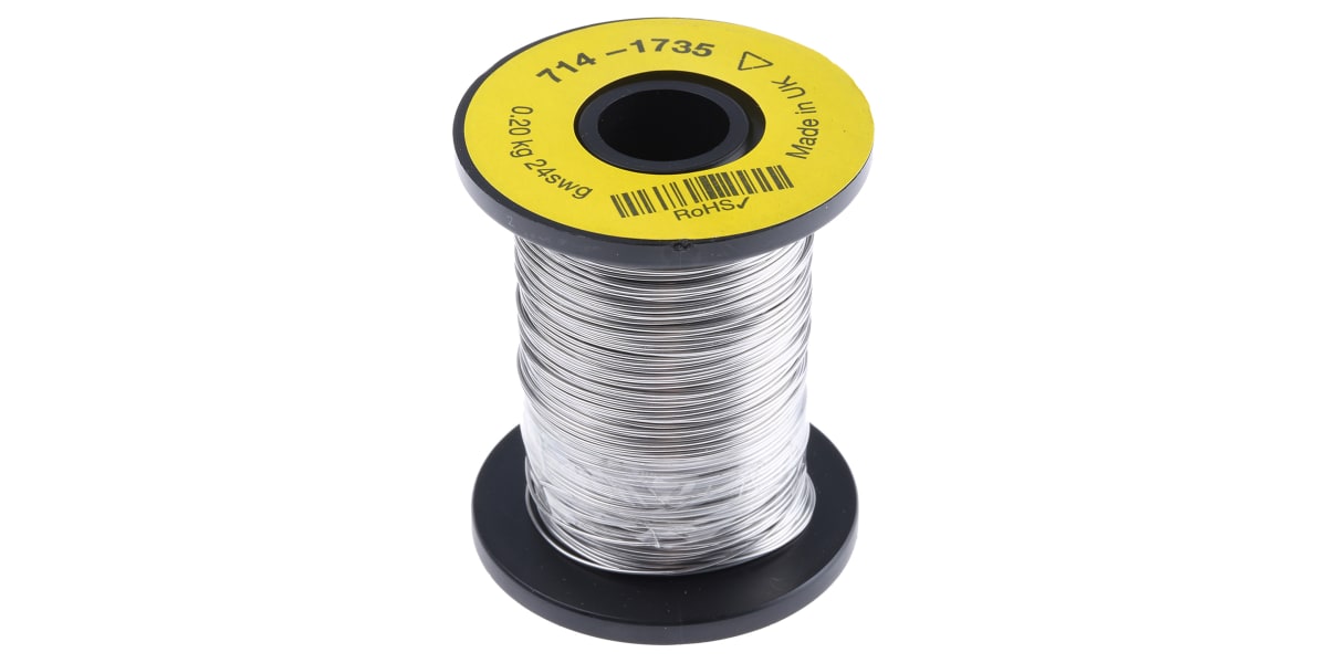 Product image for 24SWG 80/20 nichrome wire 0.20kg