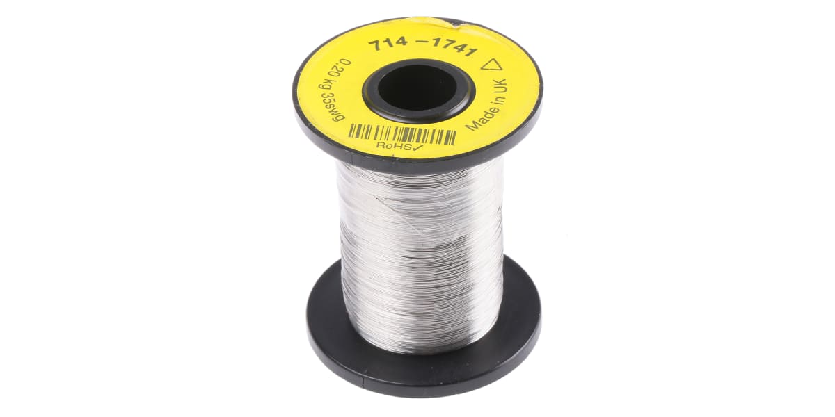 Product image for 35SWG 80/20 nichrome wire 0.20kg