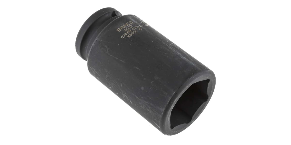 Product image for Bahco 36.0mm, 3/4 in Drive Impact Socket Hexagon, 100.0 mm length