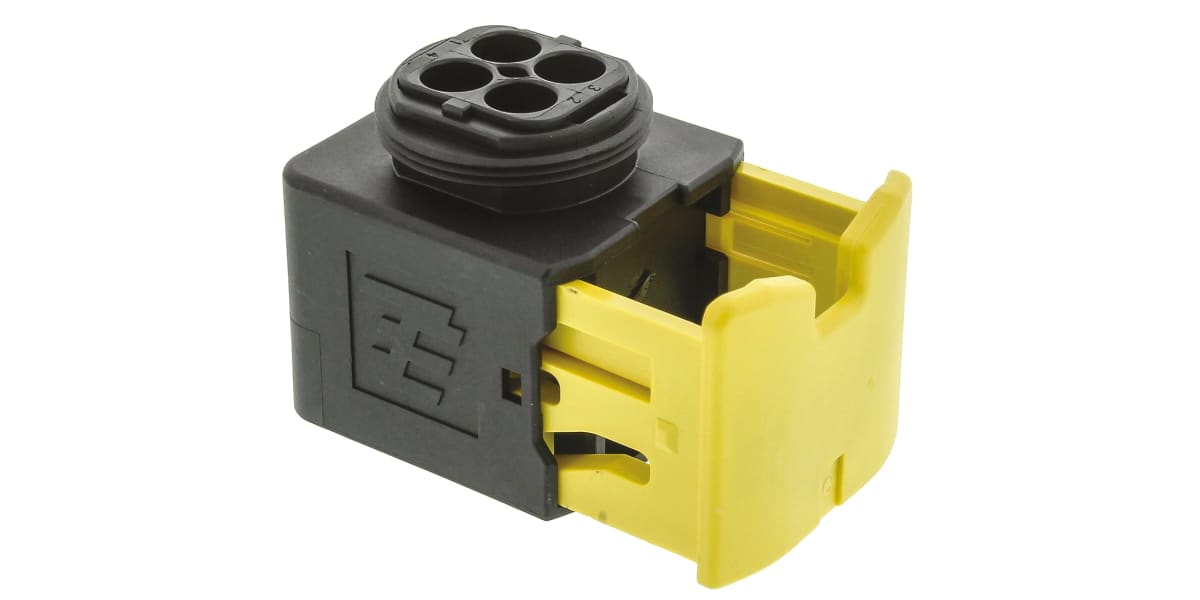 Product image for HDSCS/MCP 2.8K 4 way receptacle housing