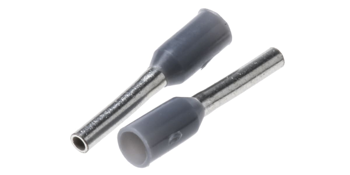 Product image for Ferrule 26AWG Grey 0.12-0.15mm2